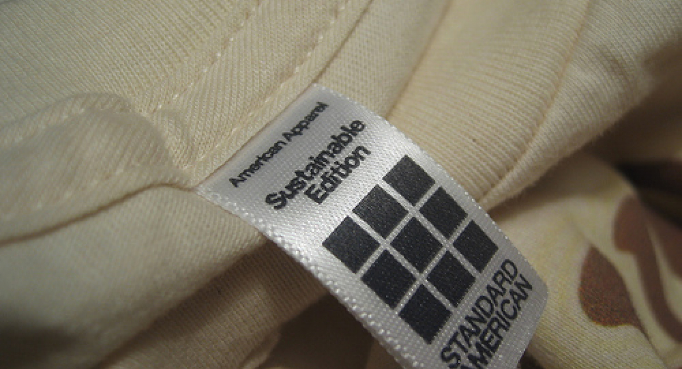 Kledinglabel American Apparel, Sustainable Edition